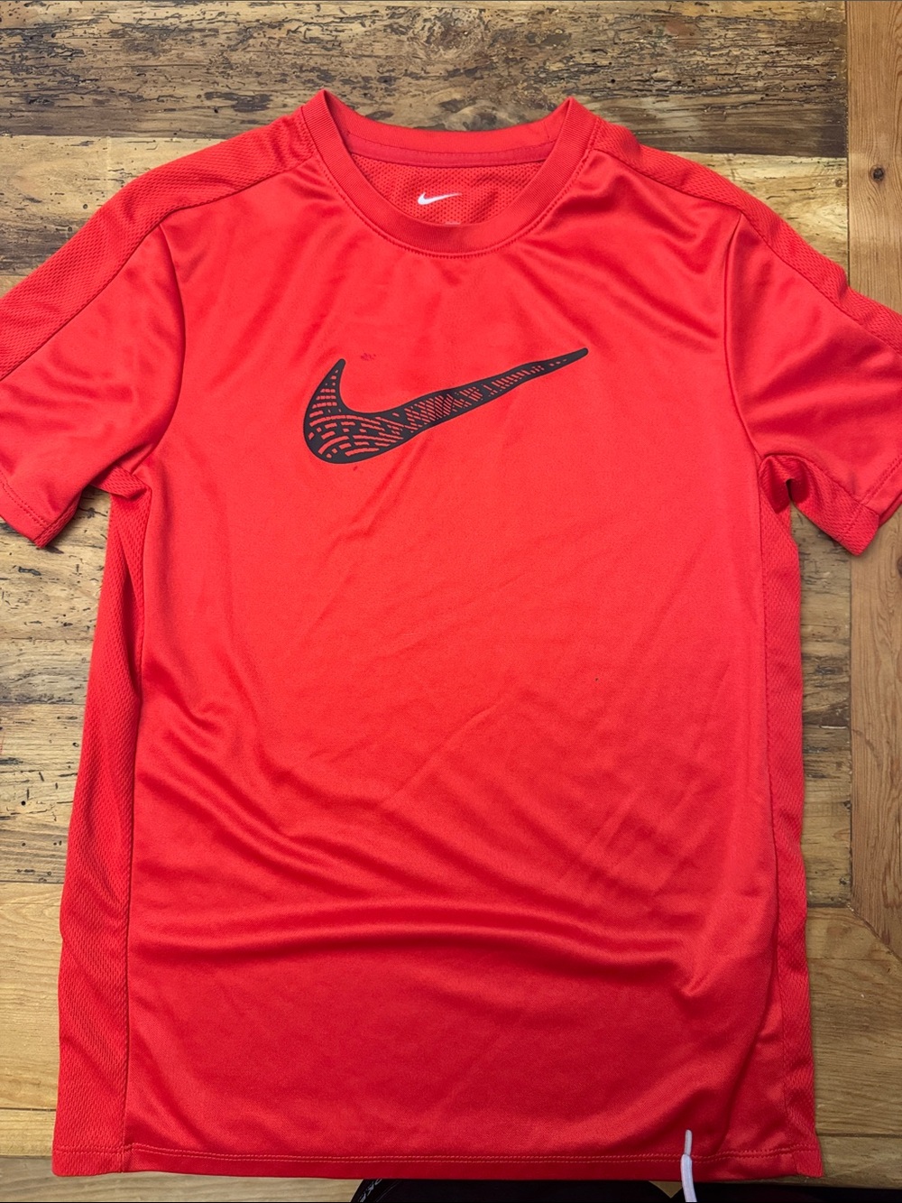Nike Red Short Sleeve Active Tee DriFit